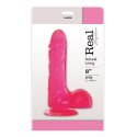 Dildo-JELLY DILDO REAL RAPTURE PINK 8""""""""""""""""