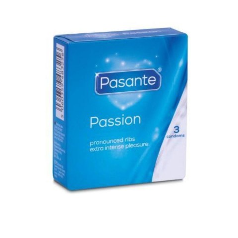 Passion stimulating condoms 3 pcs