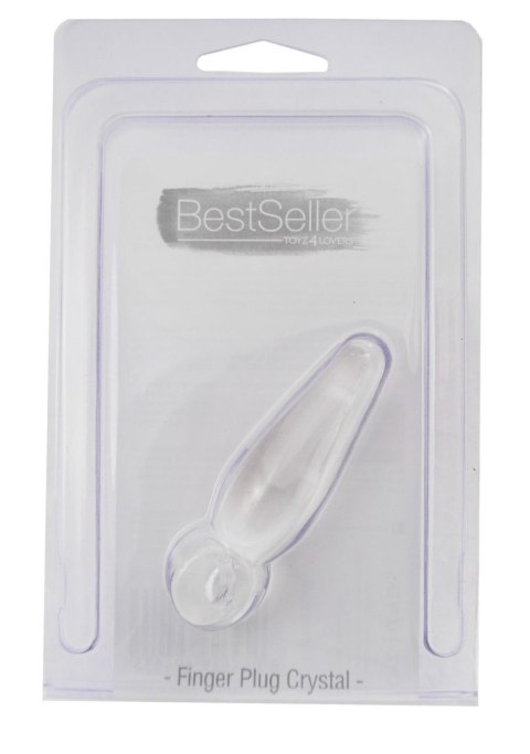 Plug-JAMMY JELLY ANAL FINGER PLUG CRYSTALL