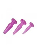 Plug-TPE ANAL PLUG 3 SIZES/ SET