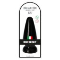 Plug-Italian Cock 6.5""Black