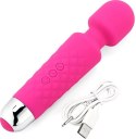 Iwand pink/ purple/ black rechargeable silicone bodywand massager