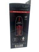 Luxury Play Big Rechargeable Masturbator - Heating - 2 Motors - Black