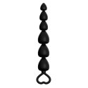 Plug-Power Escorts - Anal Beads Runner - Silicone-Black
