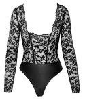 Noir lace body L