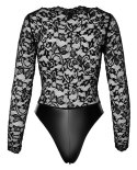 Noir lace body L