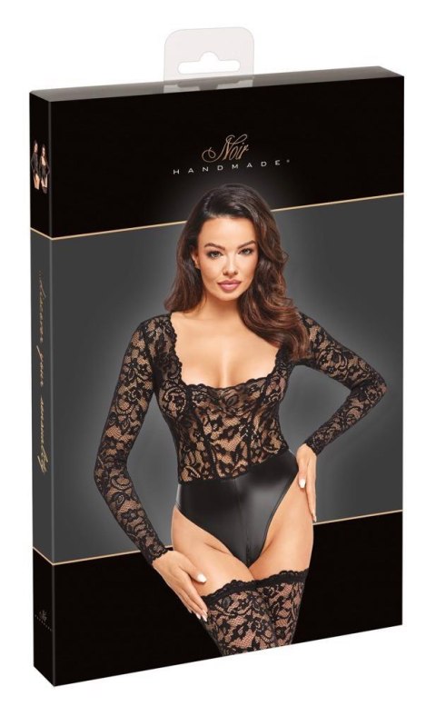 Noir lace body XL