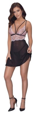 Babydoll black/pink 2XL