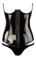 Vinyl Corset L