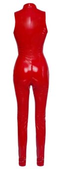 Vinyl Jumpsuit red L