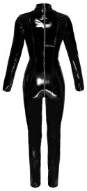 Vinyl Jumpsuit Black L