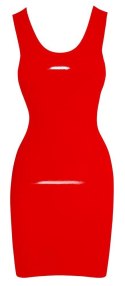 Latex Dress red 2XL