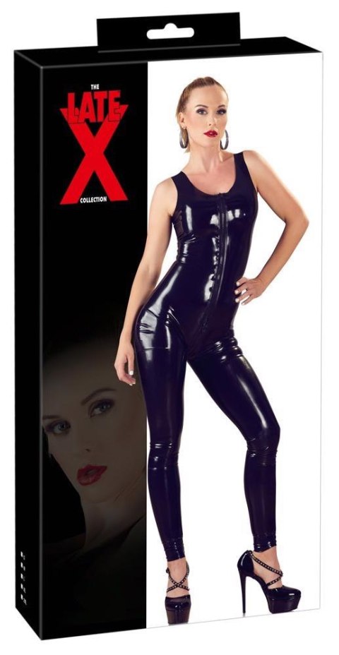 Latex Catsuit black 2XL