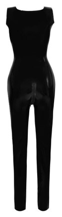 Latex Catsuit black 2XL