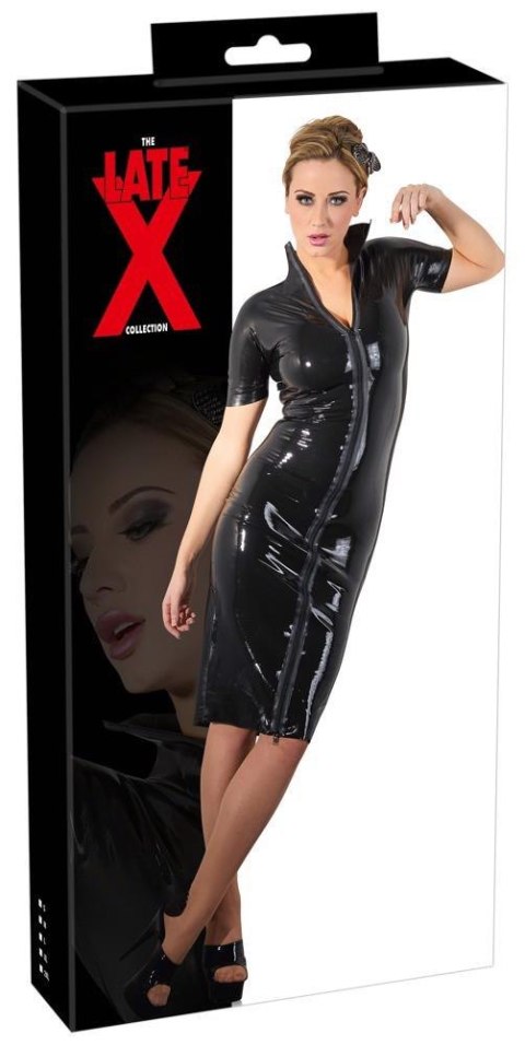 Latex Dress Zip 2XL