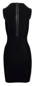 Latex Dress black 2XL