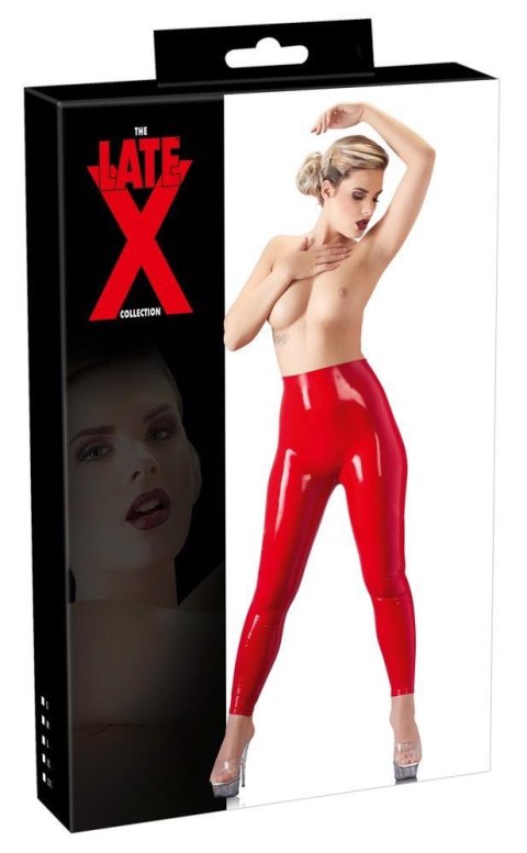 Latex Leggings red XL