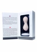 Kulki-Vibrating Silicone Kegel Balls USB 10 Function / Remote control -Flesh