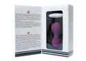 Kulki-Vibrating Silicone Kegel Balls USB 10 Function / Remote control -Purple