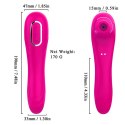 Stymulator-Electric Massager 1.0 USB Pink 10 functions