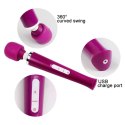 Stymulator-Magic Massager Wand USB Pink 10 Function