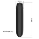 Stymulator-Rechargeable Powerful Bullet Vibrator USB 20 Functions - Matt Black