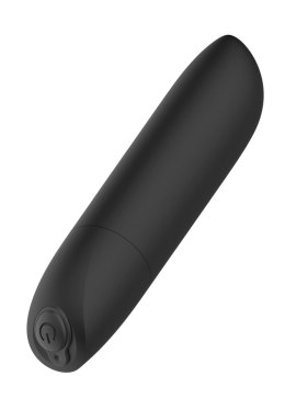 Stymulator-Rechargeable Powerful Bullet Vibrator USB 20 Functions - Shine Black