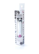 Wibrator-Strong Bullet Vibrator Silver/Pink USB 10 Function