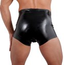 Latex Diaper Briefs black 2XL