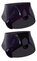 Men's Latex Briefs with Plug L