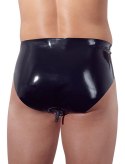 Men's Latex Briefs with Plug L