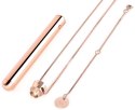 Vibrating Necklace Rose Gold