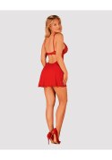 Bielizna-Luvae babydoll i stringi czerwona L/XL