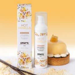 HOT VANILLA Warming gourmet massage oil 50 ml