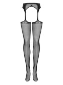 Bielizna-Garter stockings S314 czarny S/M/L