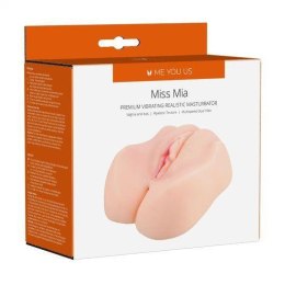 Masturbator- Me You Us Miss Mia Premium Vibrating Realistic Masturbator Flesh