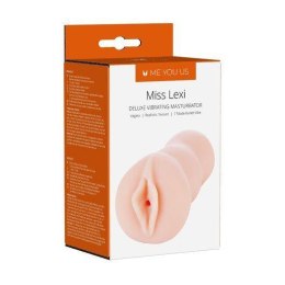 Masturbator- Me You Us Miss Lexi Deluxe Vibrating Realistic Masturbator Flesh