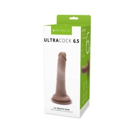 Me You Us Silicone Ultra Cock Caramel 6.5in