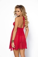 Bielizna-Essie red chemise M (czerwona halka)