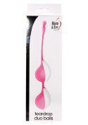 Kulki-TEARDROP DUO BALLS PINK