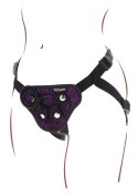 Strap-On Lace Harness Purple