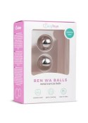 Kulki-Silver ben wa balls - 19mm