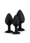 Plug-Diamond Plug Set-Black