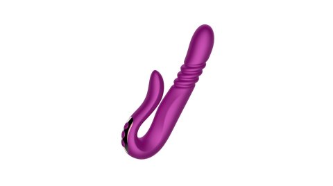 Deluxe Twirling Vibrating Thruster PURPLE