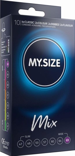 MY.SIZE Mix 69 mm Condoms- 10 pieces