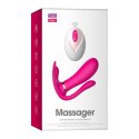 Remote wearable vibrator RED