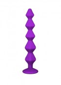 Anal bead with crystal Emotions Buddy Purple