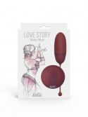 Egg with Remote Control Love Story Mata Hari Wine Red