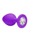 Plug-Anal Plug Emotions Cutie Small Purple clear crystal