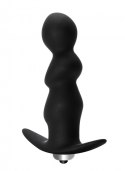 Plug-Anal Spiral Vibrating Black